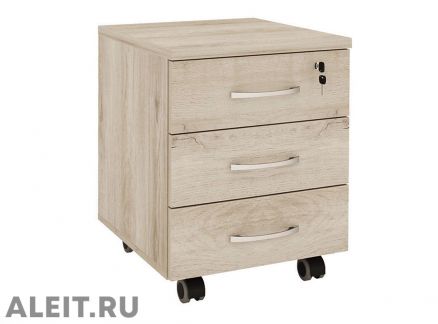 Фото 4: Офисная тумба на колесиках 1 - LID.84.T10-1
